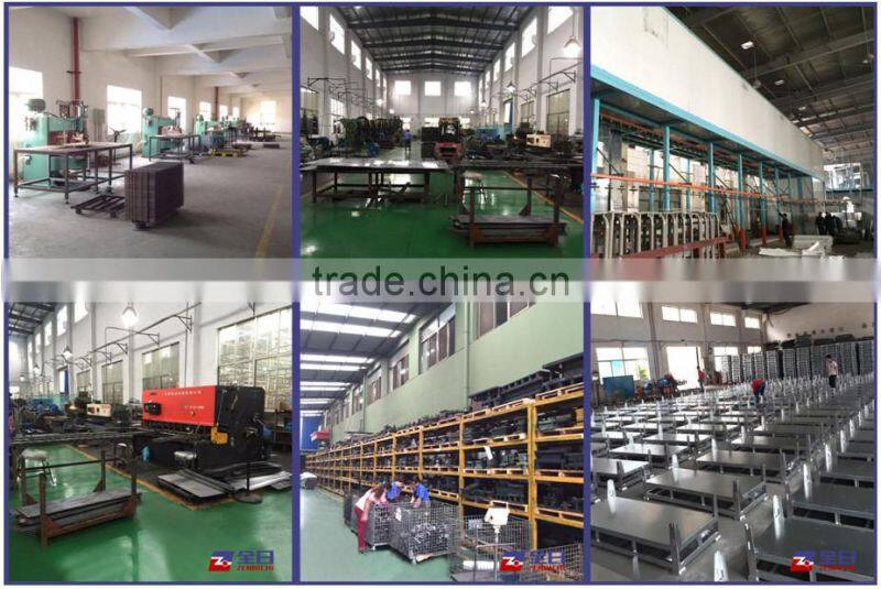 Foldable Roll Container with plastic pallet