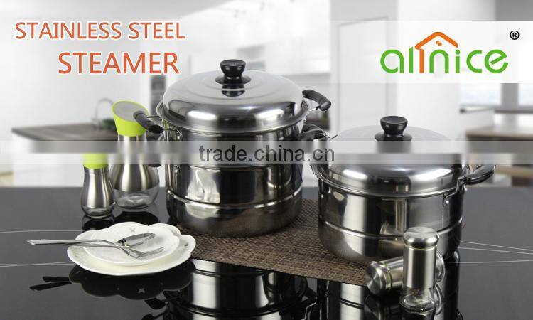 Kitchen Implements Multifunctional stainless steel cookware steamer pots