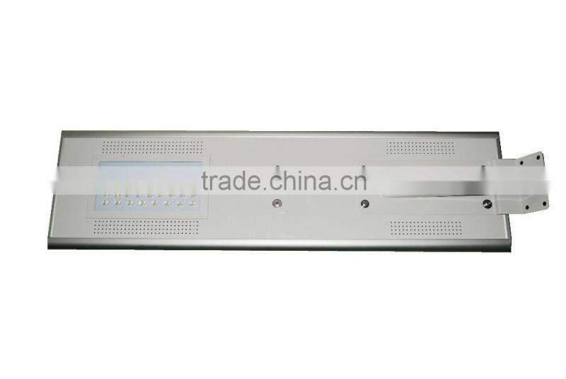 Plastic solar wind street light solar panel