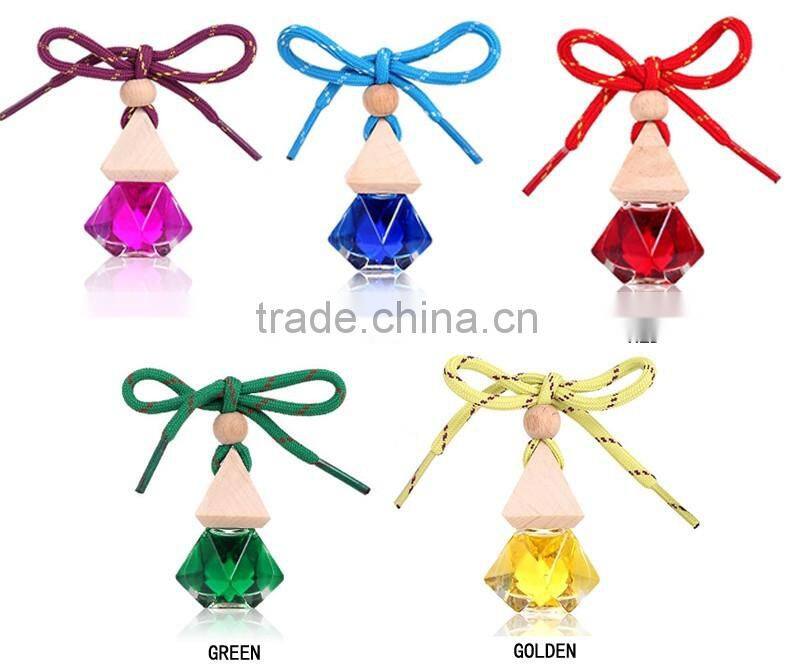 Hot wholesale hanging bottle car air freshener, vegetable oil, aroma liquid hanging car perfume bottle