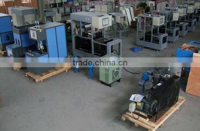 Semi-automatic PET bottle blower