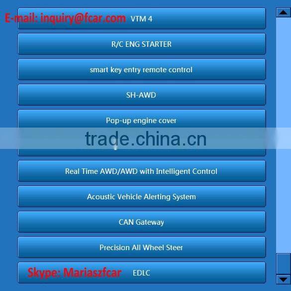 Factory price automotive diagnostic scanner FCAR F3S-W for global gasoline cars---Japan, Europe, China, America,etc