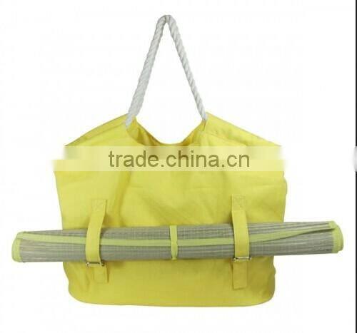 Straw Beach Mat Beach Mat - Silkscreened logo printing cheap High quality Beach straw mat-TC97