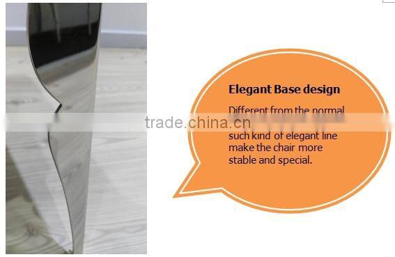 Restaurant Stainless steel banquet chairs comfortable