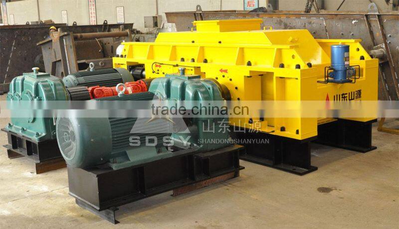Crusher manufacturer Shandong Chengming hydraulic roller crusher fine