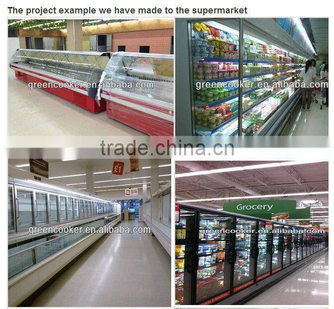 Luxurious Single arc Pastry Showcase