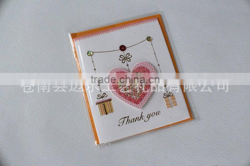 Hot sale new funny diy christmas day greeting card