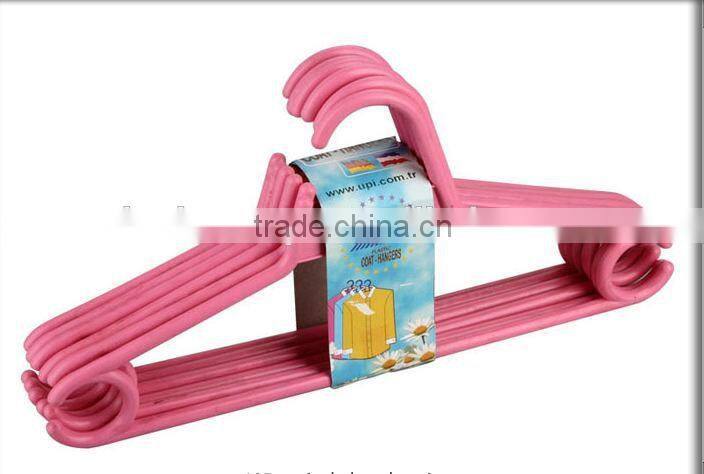 EU and US quality plastic hanger for clothes for supermarket
