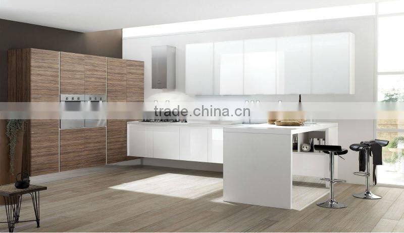 Modern lacquer kitchen cabinet with high quality standard