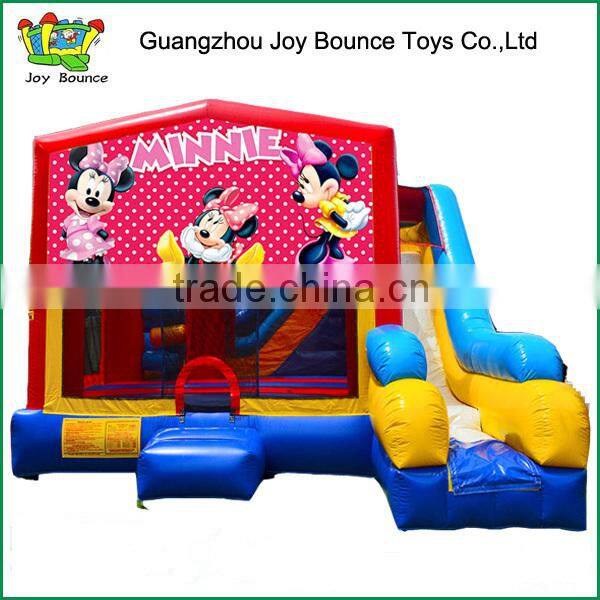 jump inflatable slide mickey jumping castle slide ,inflatable mickey mouse castle