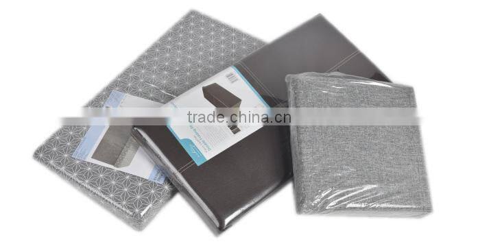 Brilliant Color Printed Cube Storage Ottoman