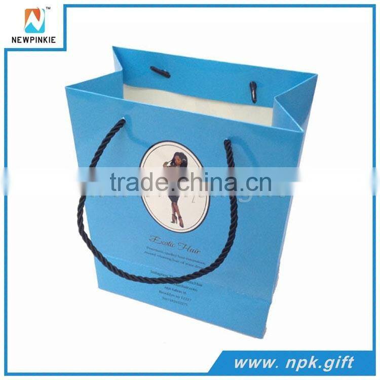 2016 China famous brand paper bag manufacturer in Shenzhen China