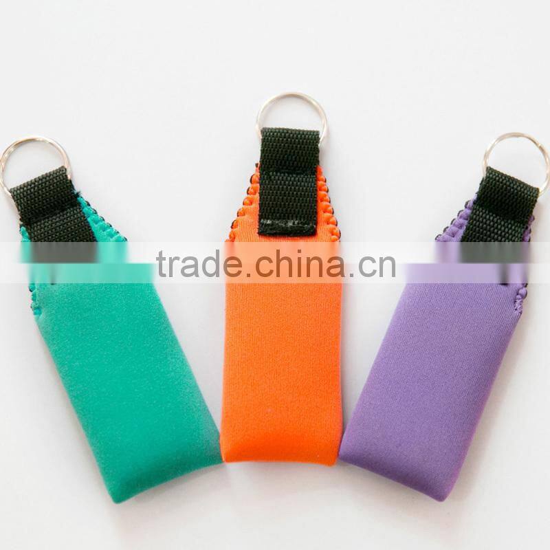Wholesale cheap neoprene key holder lightweight key holder for kids
