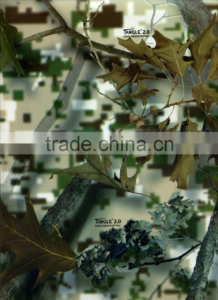 Hottest Dazzle Green Color Camouflage No.DGM-12990 Water Transfer Printing Film Hydrographic Film