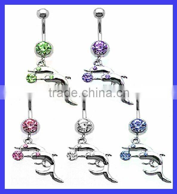 Fashion Dangle Belly Ring Body Jewelry