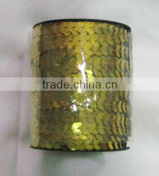 HOT SALE Silver Foil Tinsel Sparkle Elastic Rubber Band