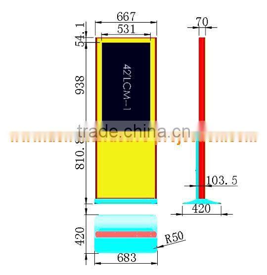 DEFI touch lcd screen