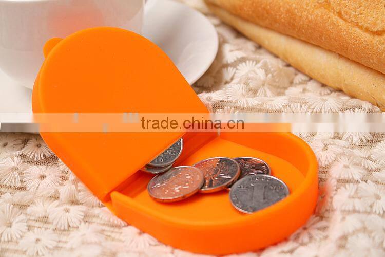 Wholesale Silicone Candy Purses Wallet with Coin Slot
