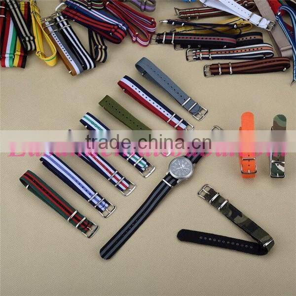 20MM Fashion wholesale nato watch strap with buckle
