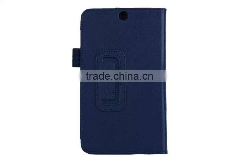 Magnetic Folio Stand Flip Leather Case for HP Steam 7