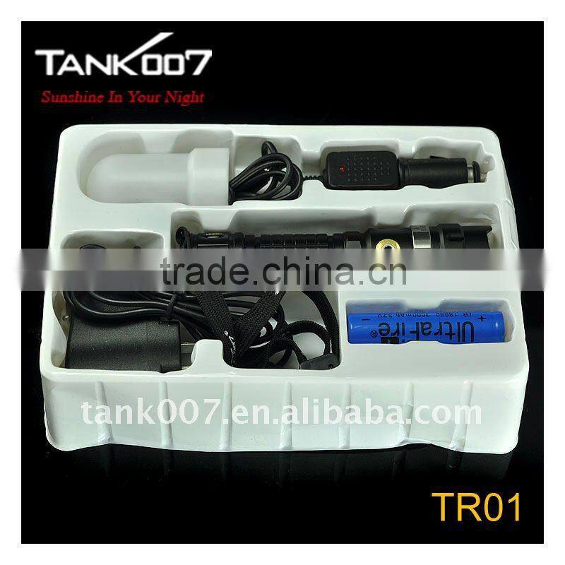 Tank007 TR01 Rechargeable Police LED Flashlight