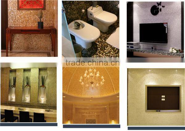 White Mother of Pearl Mosaic Brick MOP