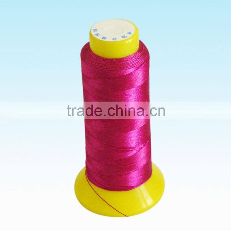 High tenacity rayon embroidery thread