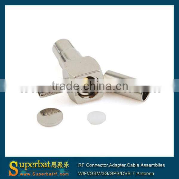 S-187 Crimp Plug Right Angle connector