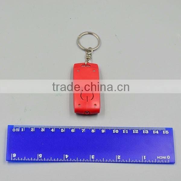 2016 Hot Sale Promotional LED Keyring Plastic