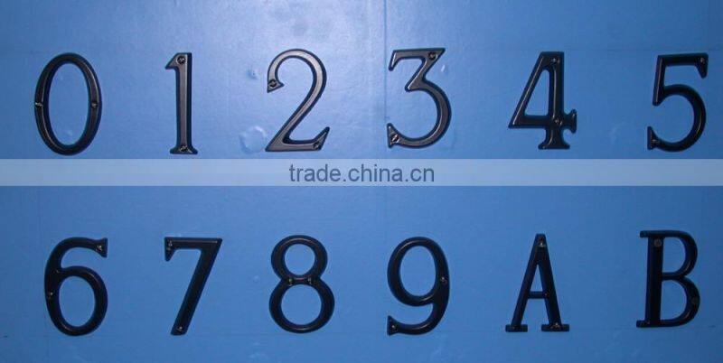 Zinc alloy apartment door number