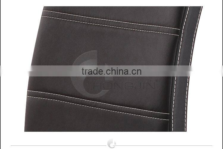 Hongjin Office Room Furniture Chrome Black Chairs