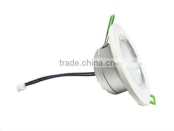Aluminum 12w round led downlight housing