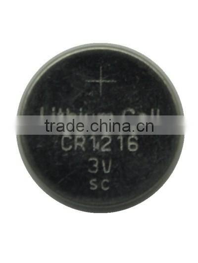 mini CR1216 lithium battery 3V button battery coin cell