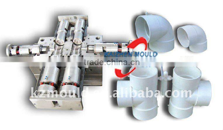 Plastic step over bend pipe fitting mould