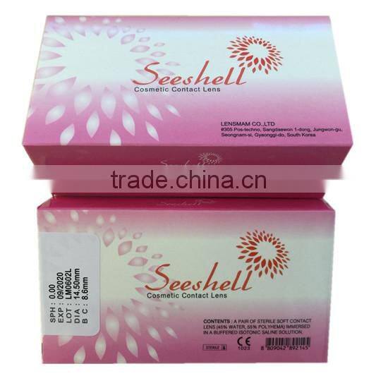 cosmetics beauty Korea Seeshell color contact lens