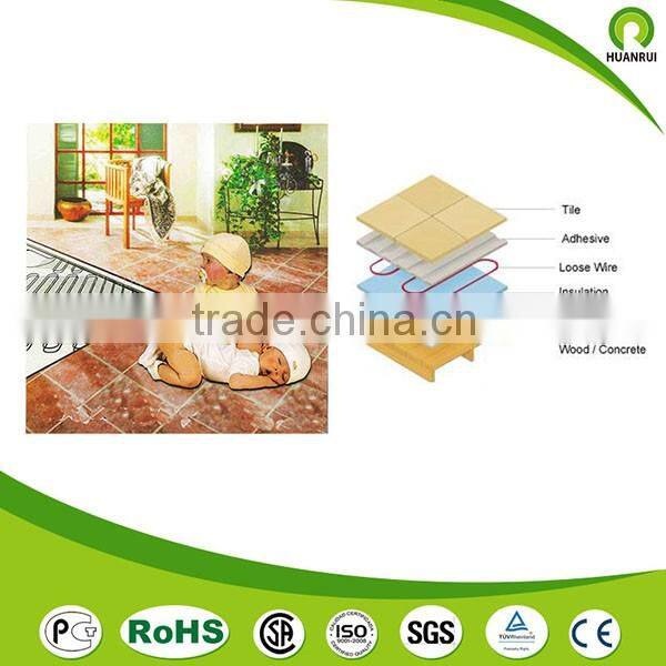 CE certification electrical wooden floor heating cable