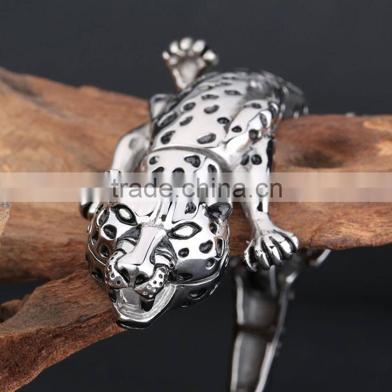 guangzhou jewelry friendship high quality leopard shape bracelets gifts for boyfriends