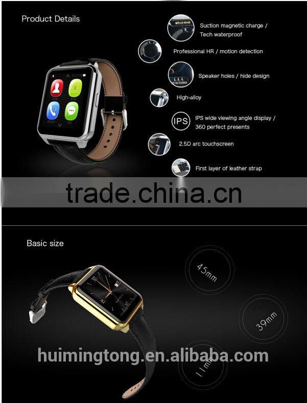 2015 Android 3g smart watch F2 smart watch phone wifi wrist watch mobile phone