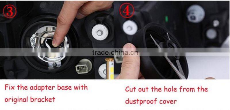 china wholesale H3 12v 30w led headlight for car