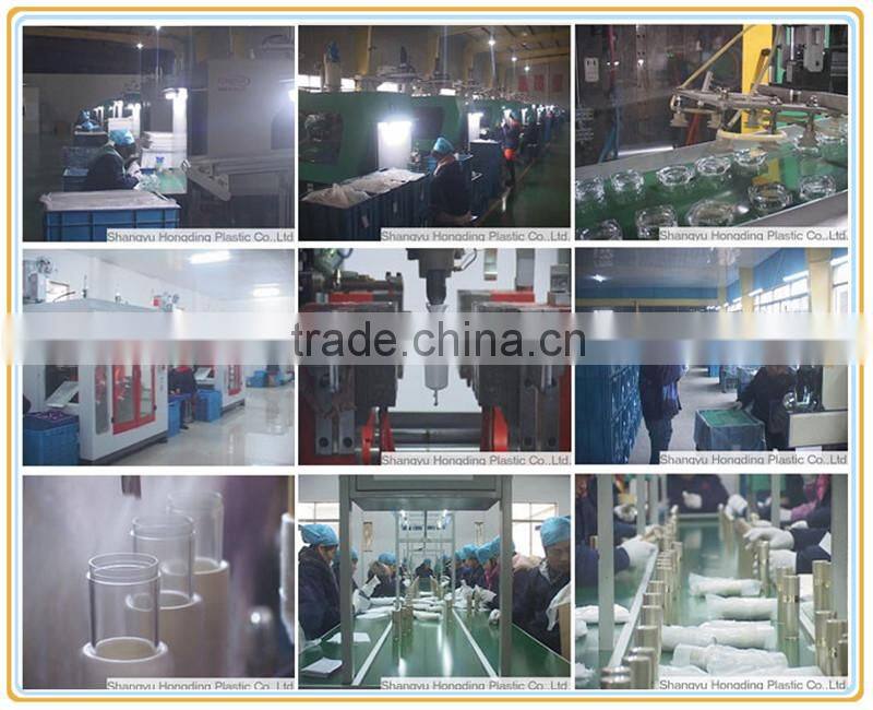 100ml acrylic jar clear acrylic jar