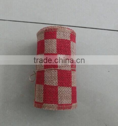 100% pure jute fabricl Burlap gift packaging