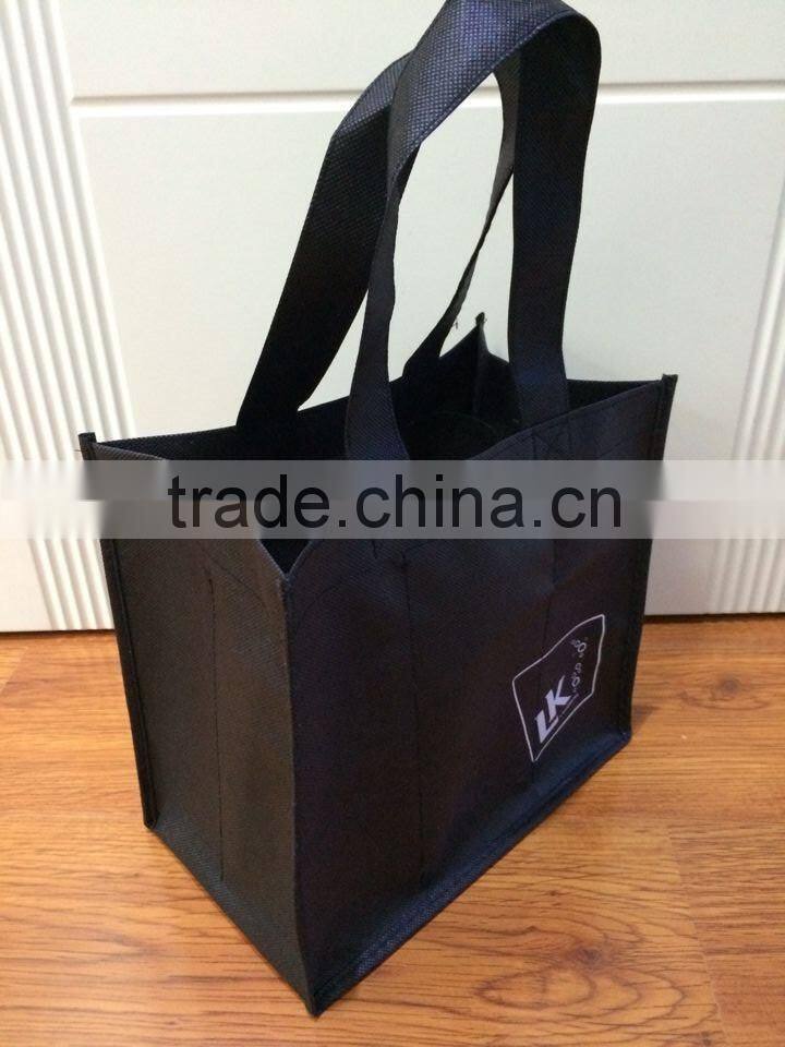 wenzhou factory custom new good cheap eco non woven Wine bottle Bags