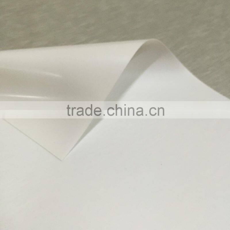 Premium Double Side Matte Fully Compatible White PET Film