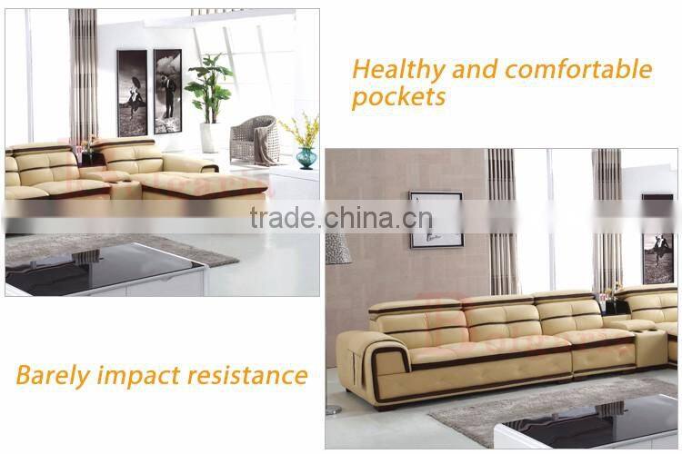 wholesale nice l shaped modern leather sofa new style sofa sofa set
