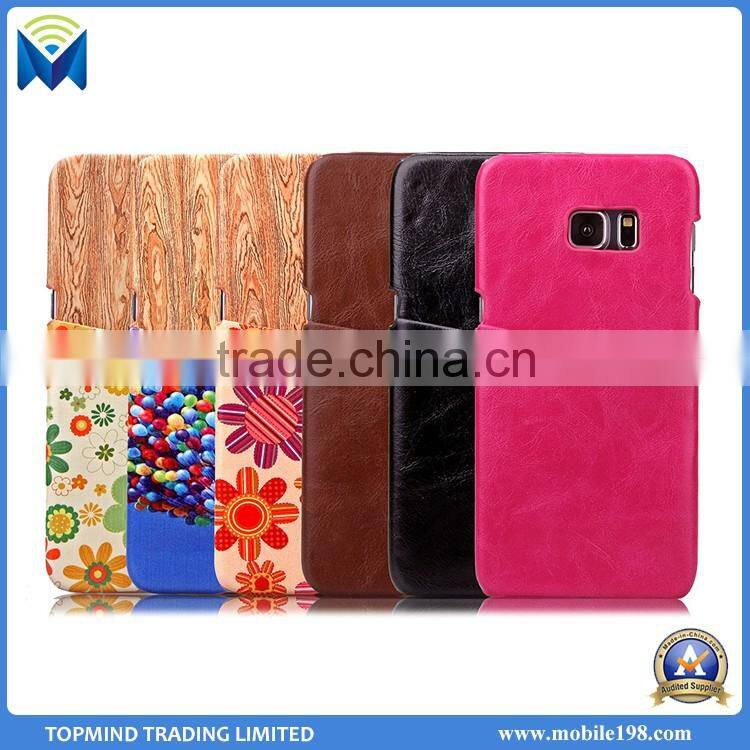 Latest Colored Drawing Phone Case for Samsung Galaxy S6 Edge Back Cover Case