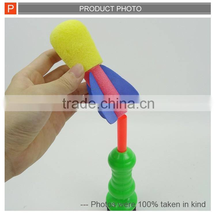 Educational science air pump rocket toys for kids