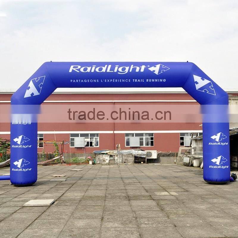 hot sale custom inflatable rainbow arch, inflatable finish line arch, inflatable entrance arch for sport race