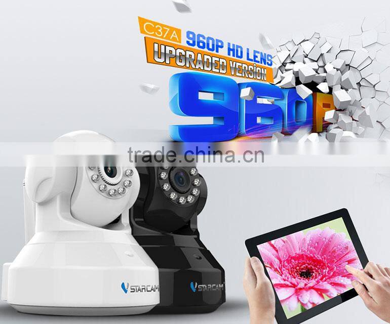 VStarcam easy setup 960P resolution 1.3MP IR cut pan tilt two way audio ip camera 1.3