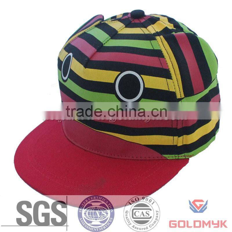 Promotional cotton kids animals cap