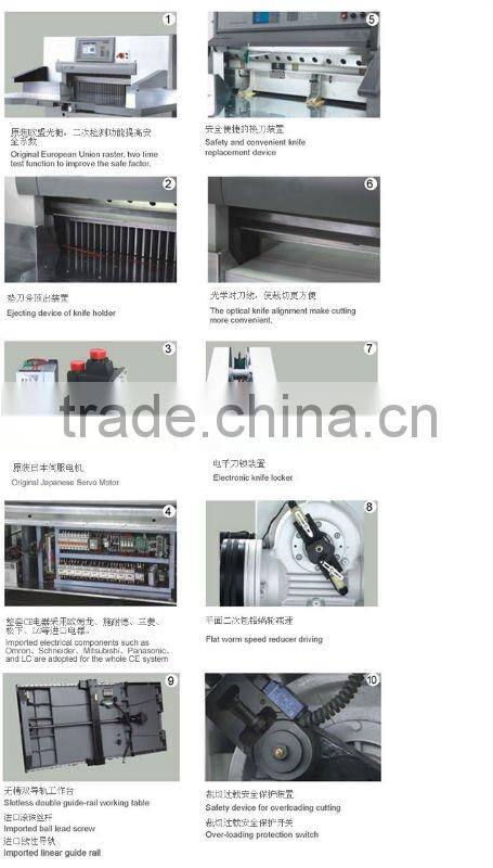 QZYK1370 Hydraulic program-controlled industrial paper die cutting machines